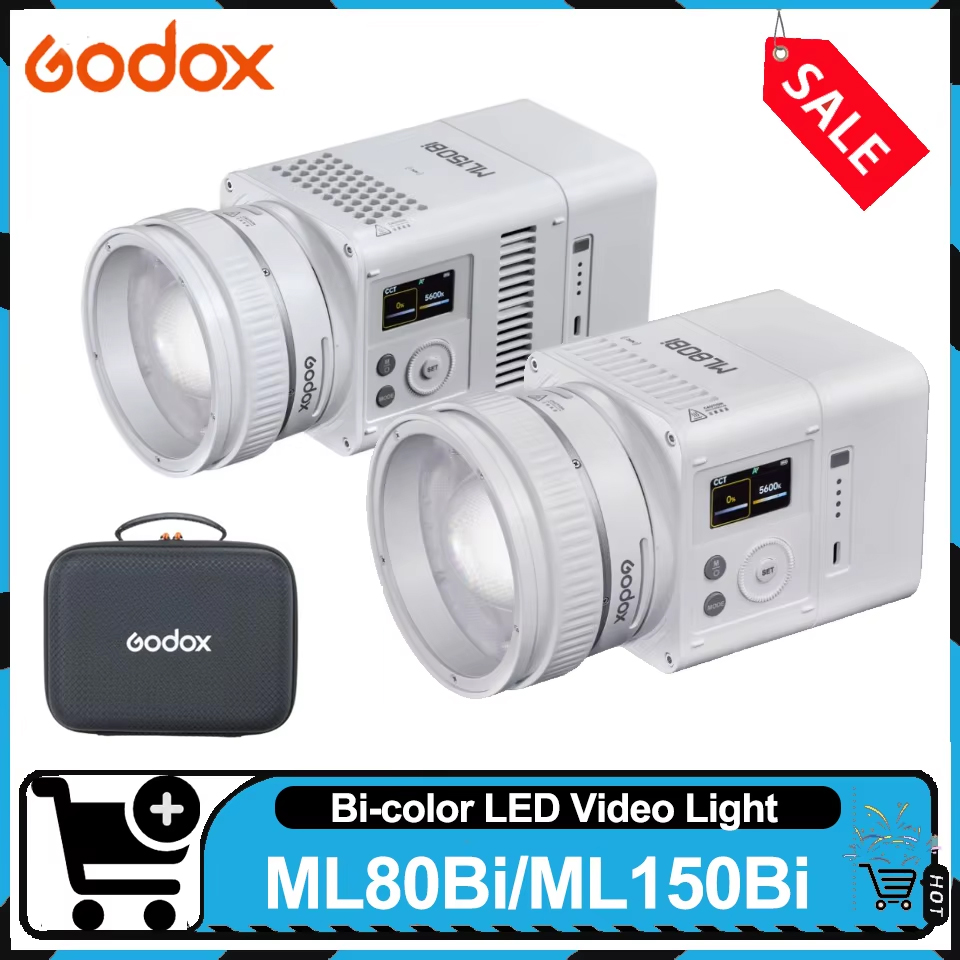 Photography Lighting Description - Godox ML80Bi ML150Bi 80/150W 2800-6500K LED
