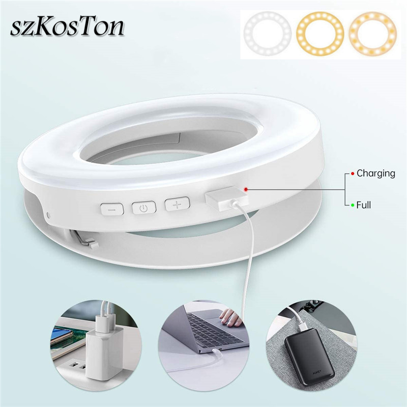 Portable LED Clip Ring Light 4 - Photography Lighting Description recension och pris