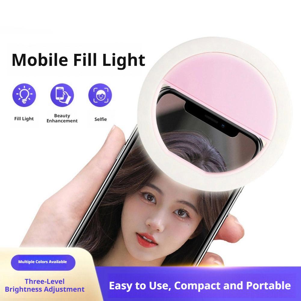 Clip On Selfie Ring Light Rech - Photography Lighting Game recension och pris