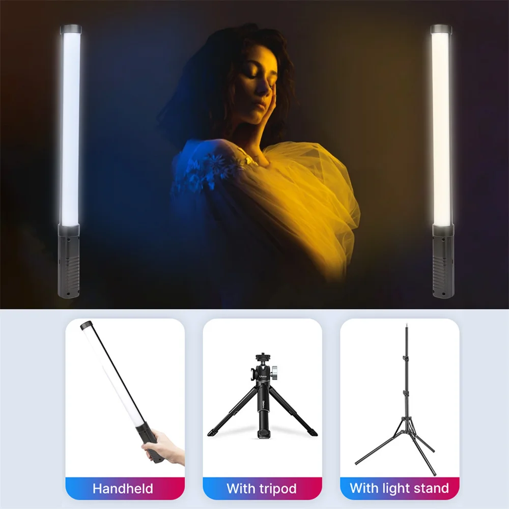 RGB Video Light Stick Wand Par - Photography Lighting Handheld recension och pris