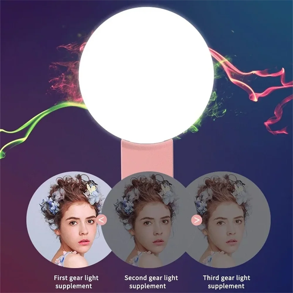 Portable Mini Selfie Ring Ligh - Photography Mobile Lighting recension och pris