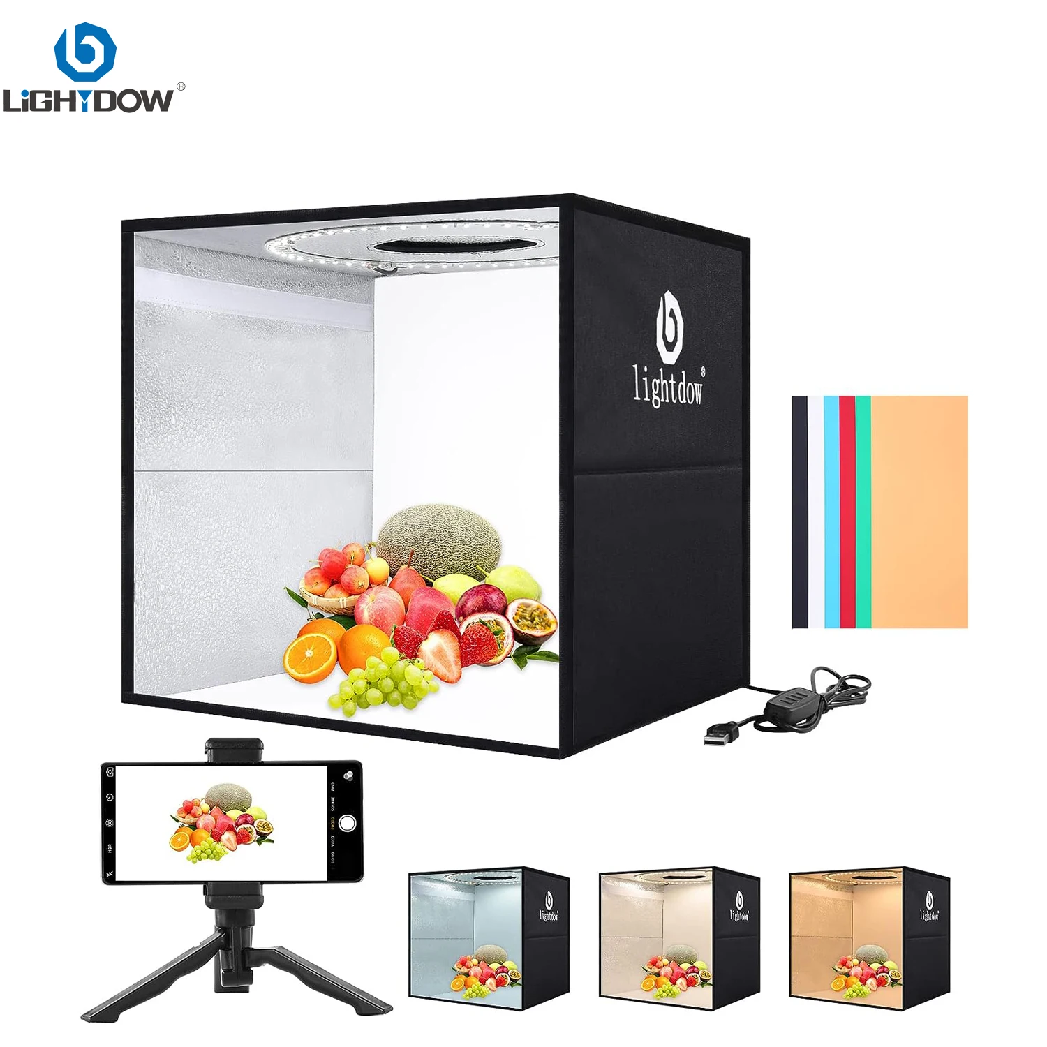 Lightdow Dimmable Photo Box LE - Photography Lighting Meter recension och pris