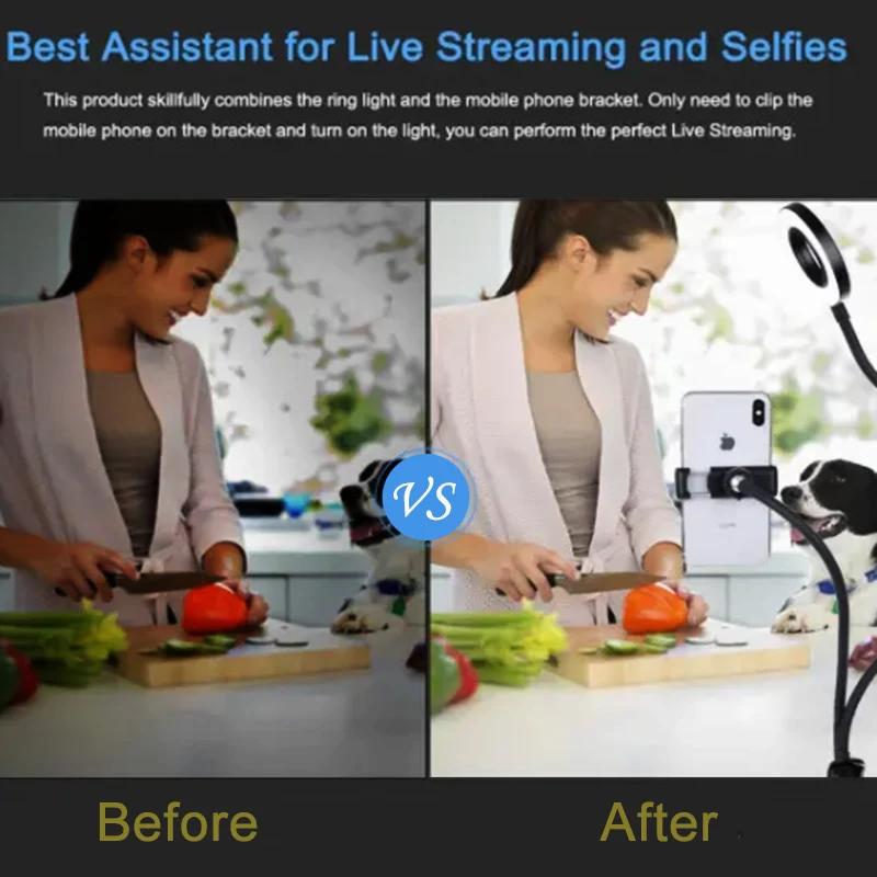 Universal Flexible Mobile Phon - Photography Lighting Description recension och pris