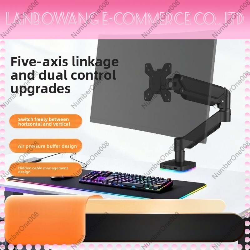 Monitor Arm with Type C USB In - Photography Lighting Game recension och pris