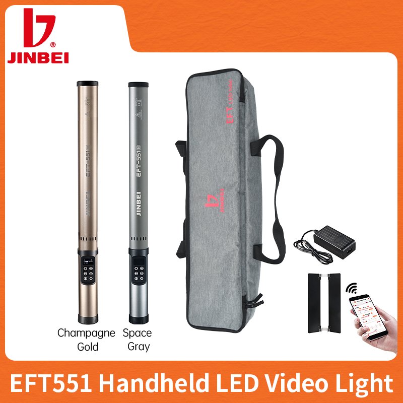 JINBEI EFT551 2700k-7500k  BI- - Photography Lighting Handheld recension och pris