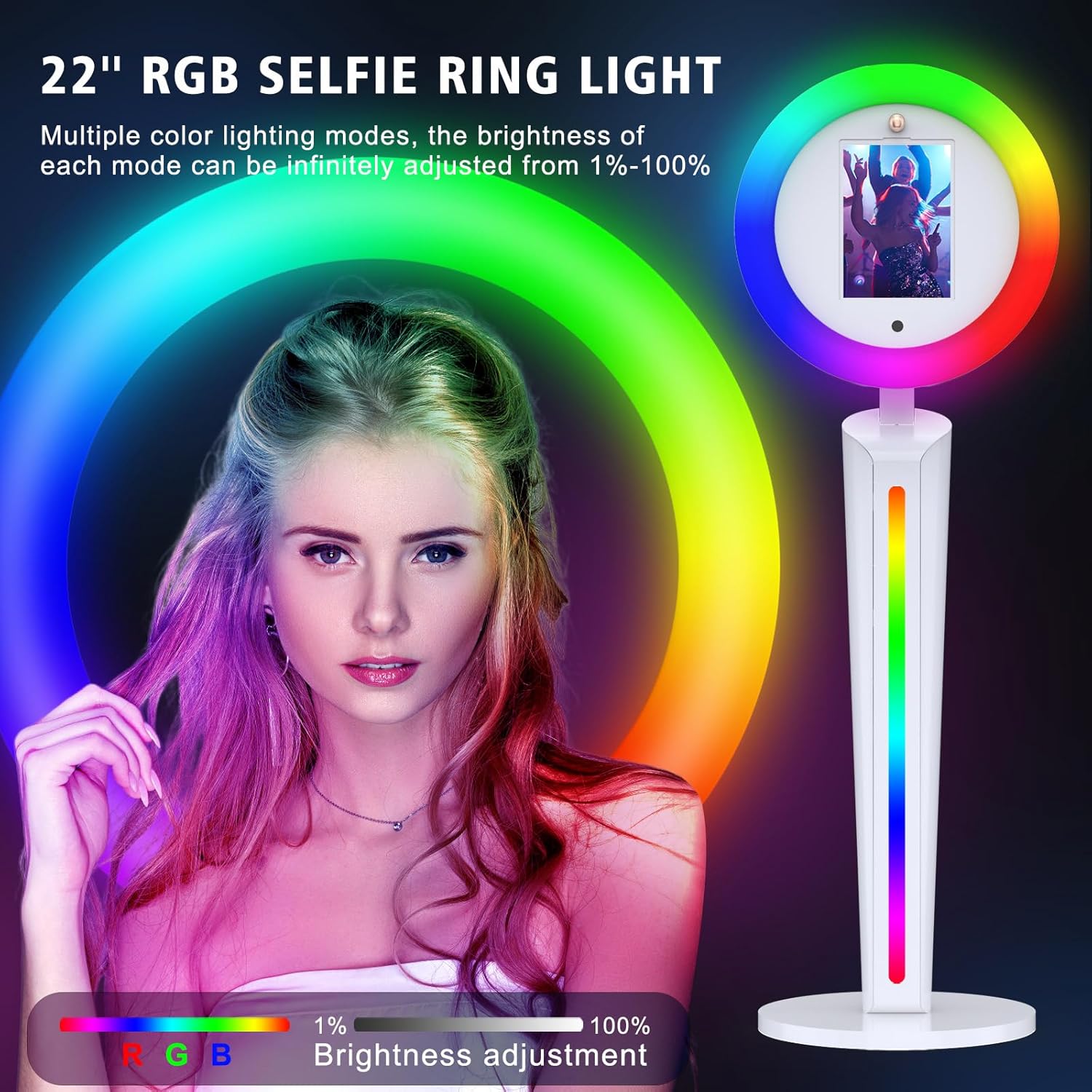 Portable iPad Photo Booth Mach - Photography Lighting Kit Portable recension och pris
